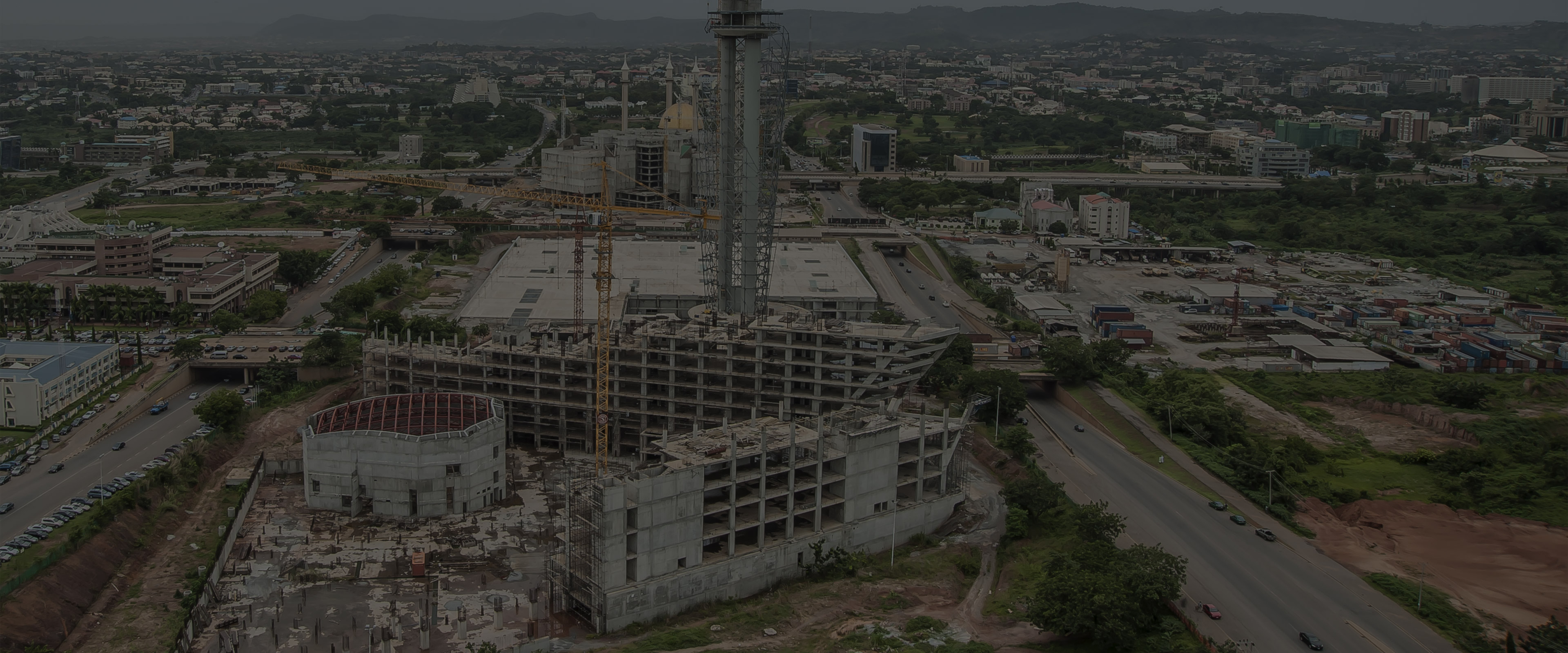 CULTURAL CENTER AND MILLENNIUM TOWER DI ABUJA 3840x1600