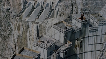 DIGA EL CAJÓN SUL FIUME HUMUYA 3840x1600