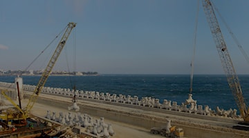 DIGHE FORANEE DEL PORTO DI COSTANTZA 3840x1600