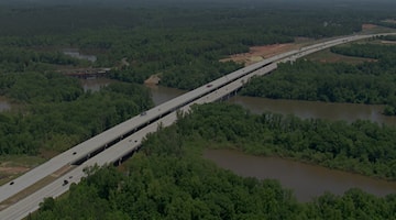 I 85 SUL FIUME YADKIN 3840x1600