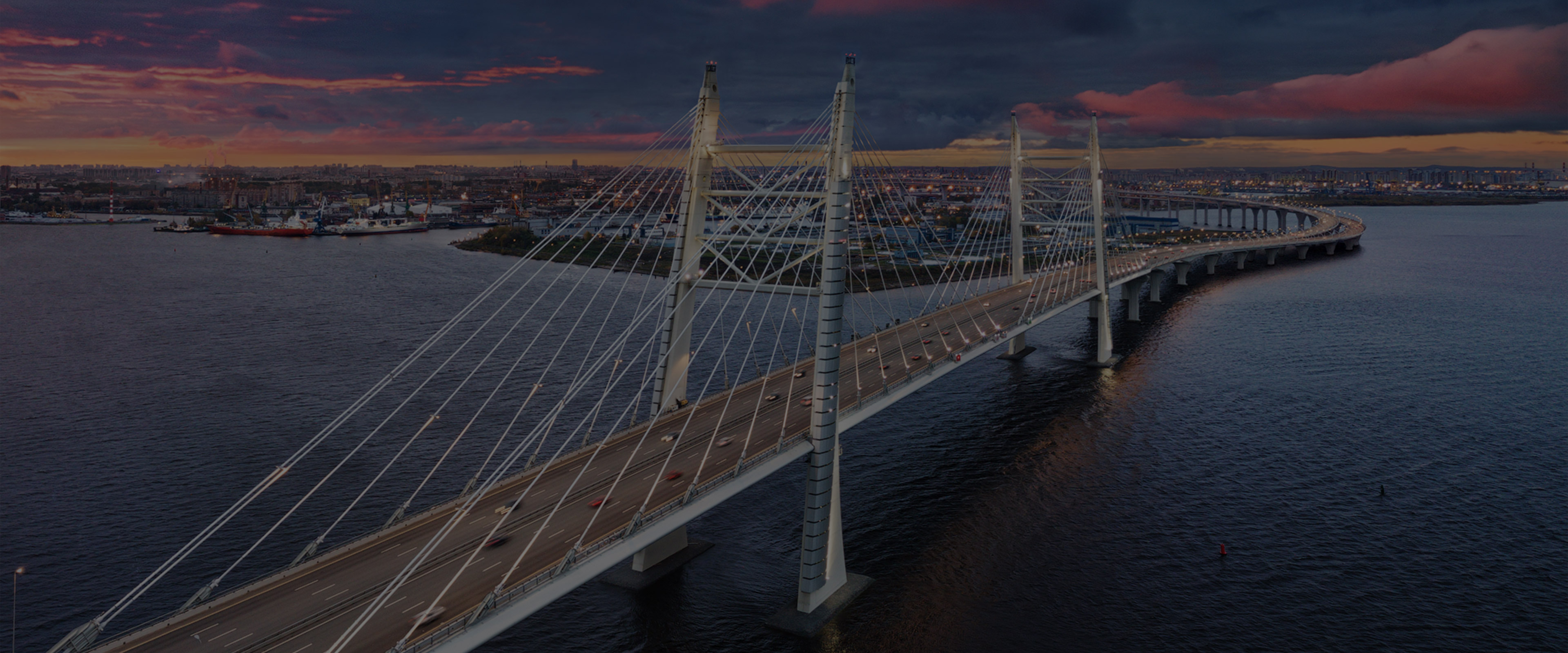 KORABELNY BAY BRIDGE 3840x1600