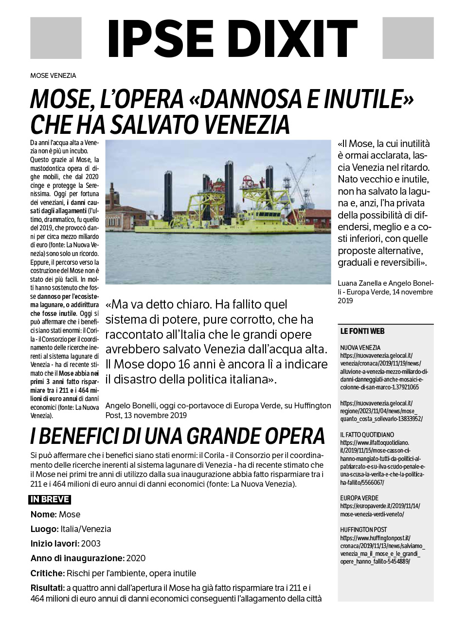 N.14 IL MOSE IT 960
