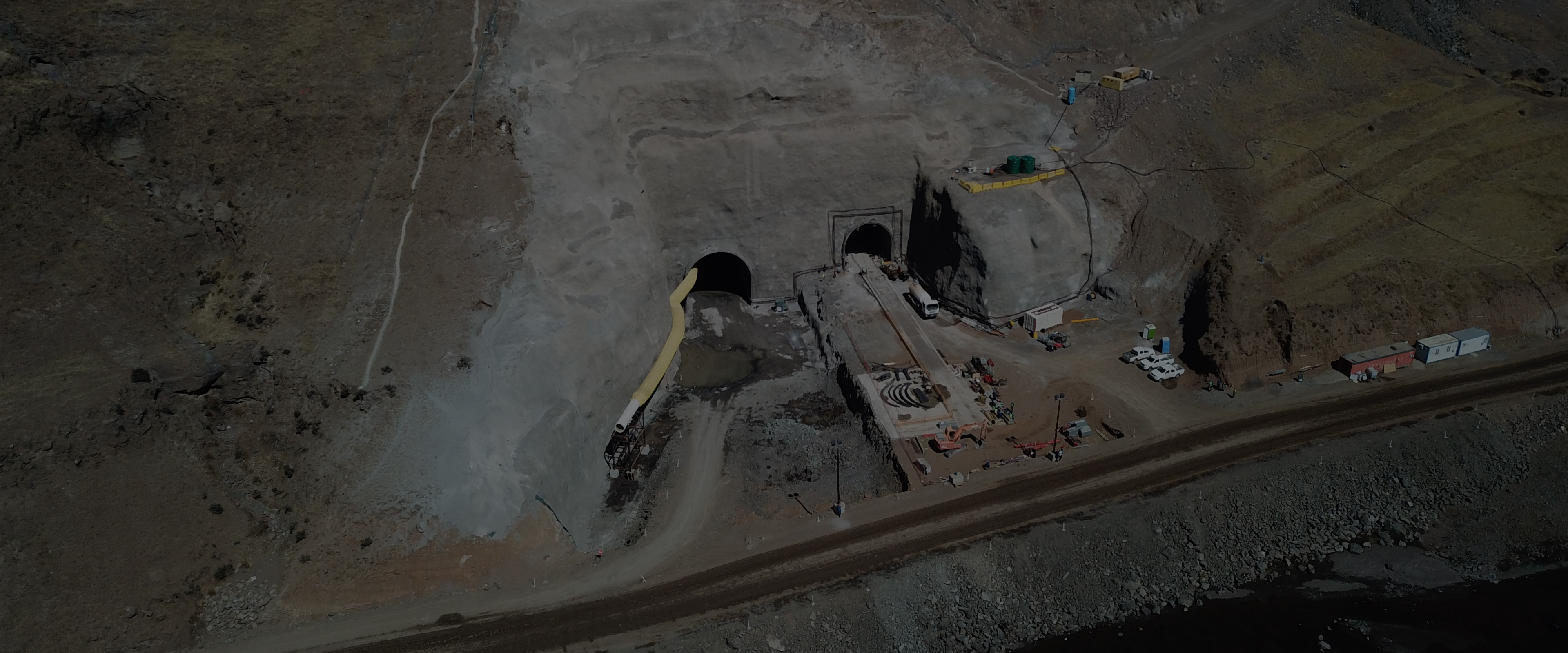 POLIHALI DIVERSION TUNNELS 3840x1600